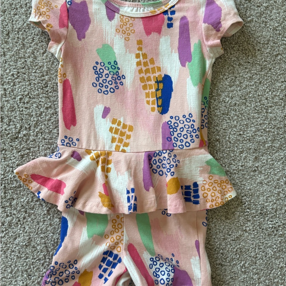 Colorful Abstract Toddler Outfit